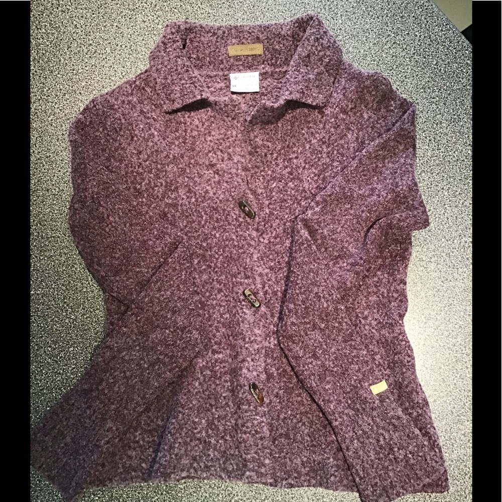Columbia River Resort Wool Blend Sweater- W Small